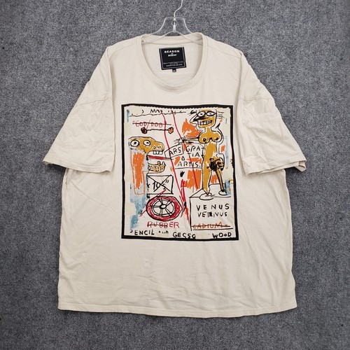 Reason basquiat shirt - reason, t