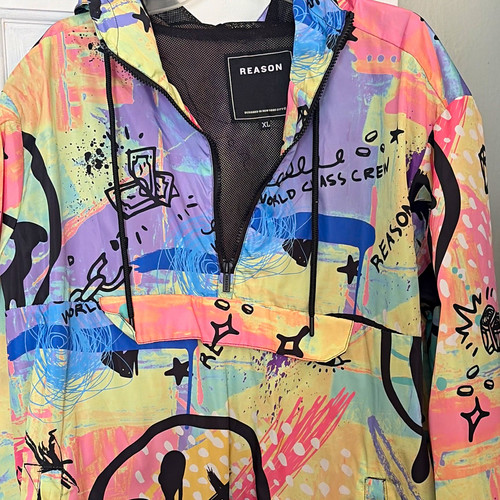 Reason multicolor graphic - reason,