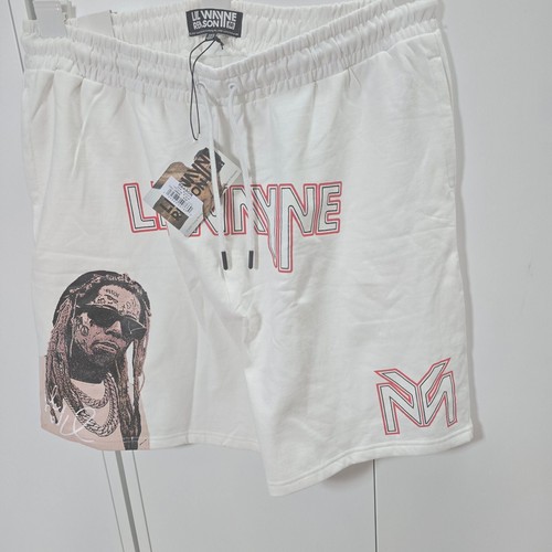 Lil wayne reason fleece shorts - lil,